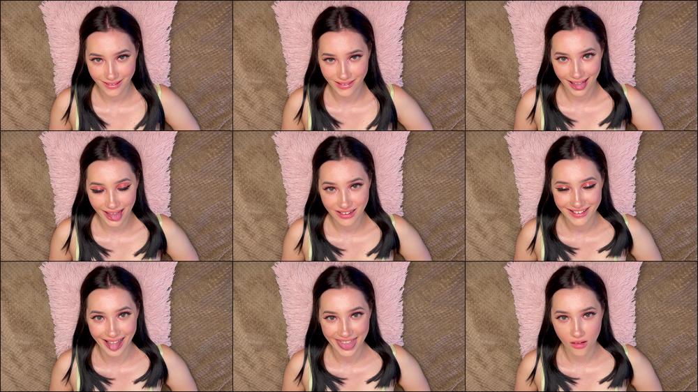 Dark hairs peachy make up ff video