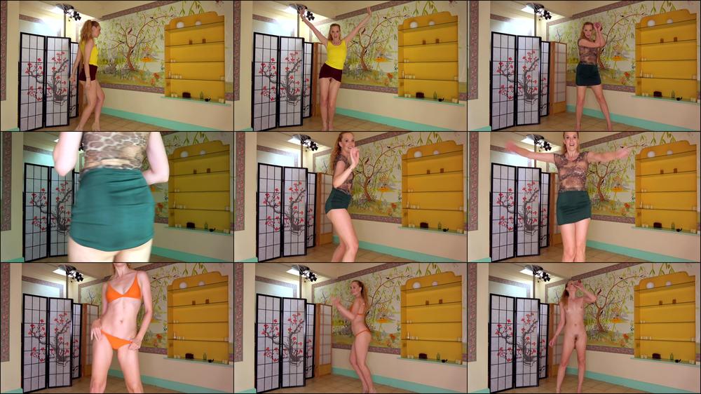 Ariel Anderssen Dancing In Three Tiny Outfits
