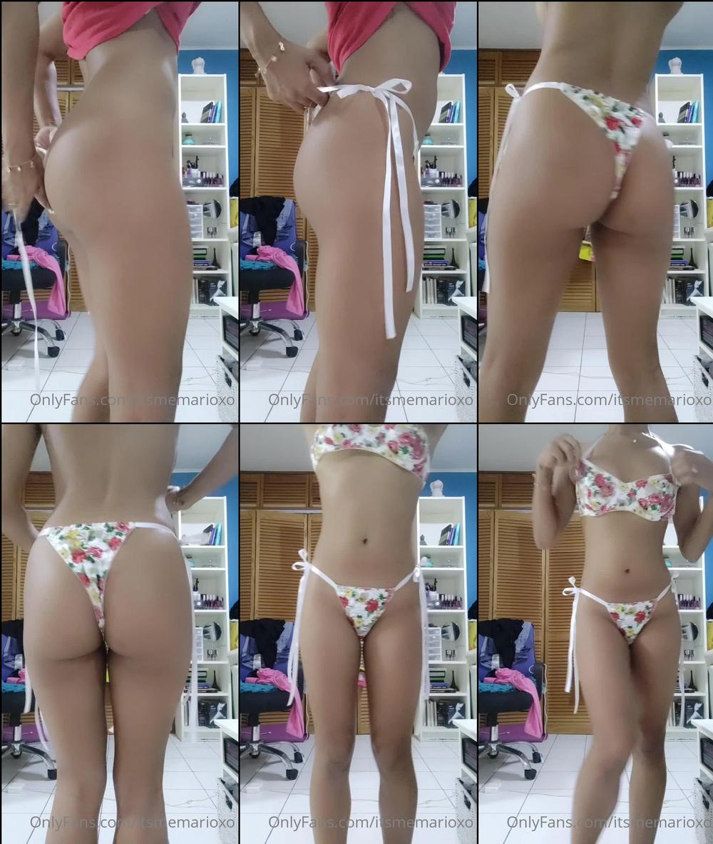 itsmemarioxo 02 07 2021 2152256925 Trying on a new set a subscriber bought me  I am so in love with it.