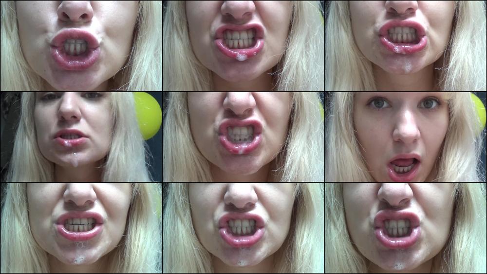 Pucker lips
