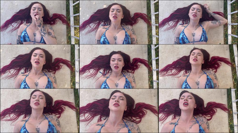 Beautiful Agony by the pool