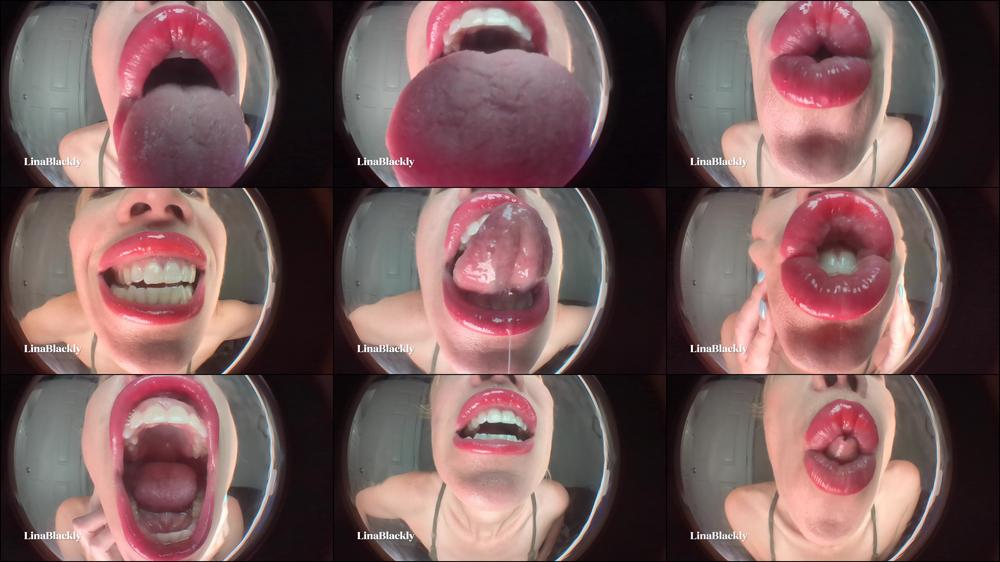 AMSR Mouth Sounds - Fisheye POV