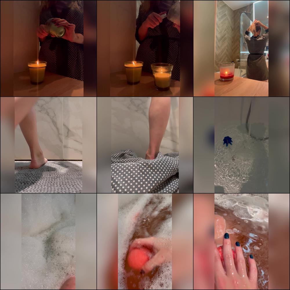 My evening bath routine