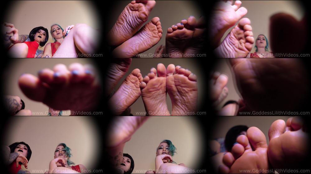Goddess Lilith Chaste Foot Bitch Humiliation Pov