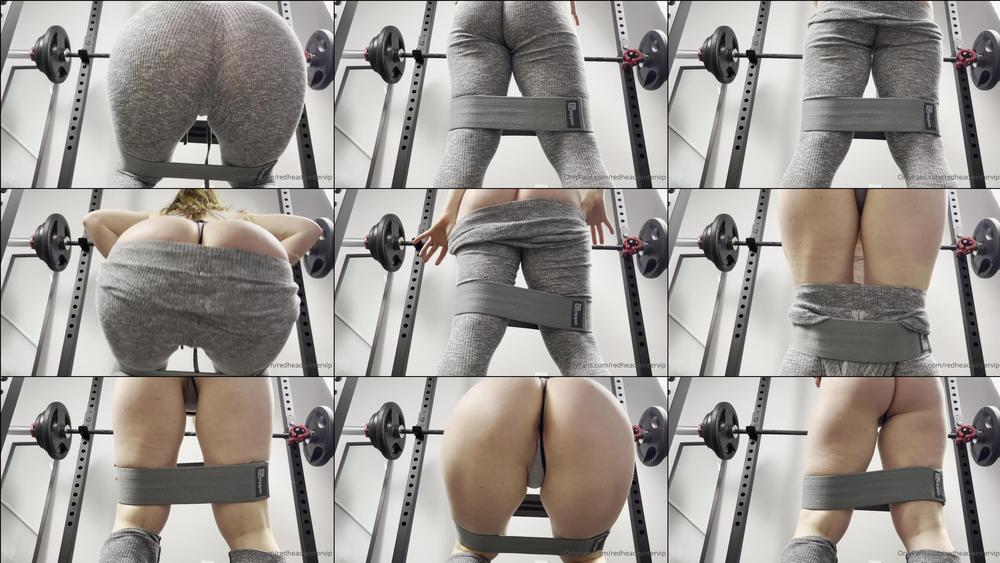 redheadwinter 07 12 2020 1386667703 i m your personal trainer this week your first exercise is banded squats please watch th