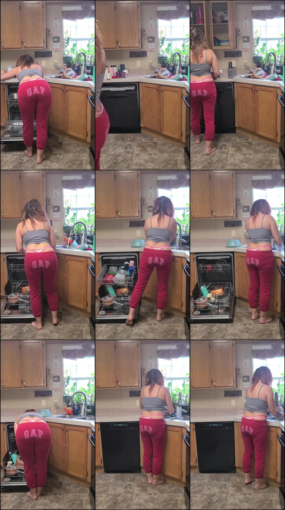 Whale Tail During Chores Request