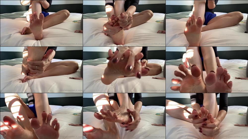 feet of suzyq 13 11 2020 1244080446 this is my foot care routine. to look after my feet i apply cream carefully every day. po