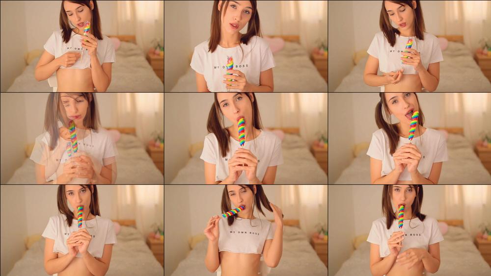 princesscin 04 10 2019 67456091 Sucking that lolly with the passion you wish I had for you dick