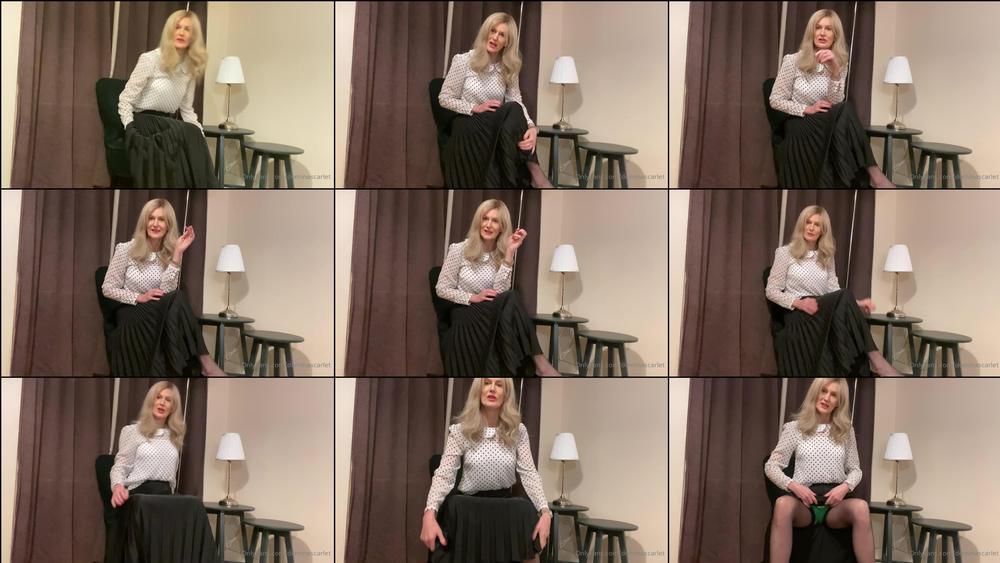 dominascarlet 03 02 2022 2351168993 A POV clip that I did for a sissy of mine, letting him know what was in store for them.