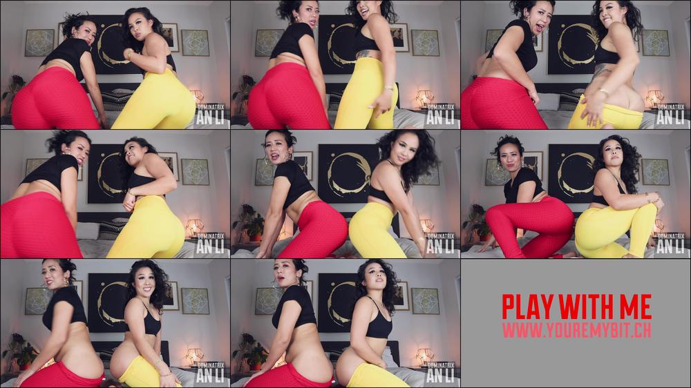 Mistress An Li Juicy Gym Ass Ft Mistress Lucy Khan