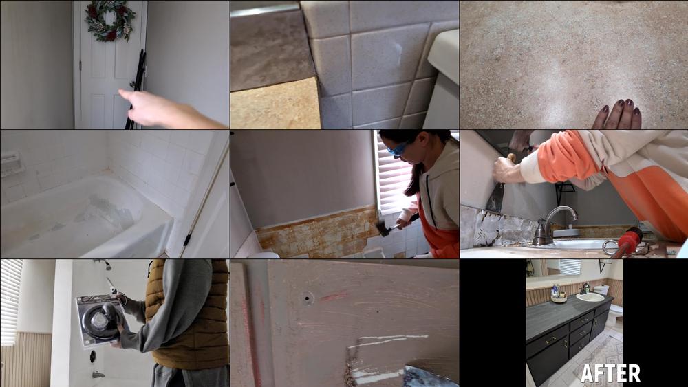 DIY Bathroom Project - April 21, 2025