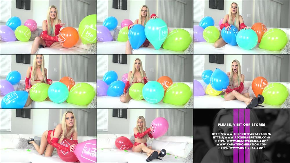 Roxieraefetish Roxies Balloon Popping Joi
