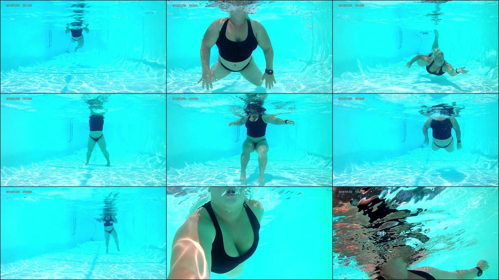 4k Underwater Swimming - August 22, 2019