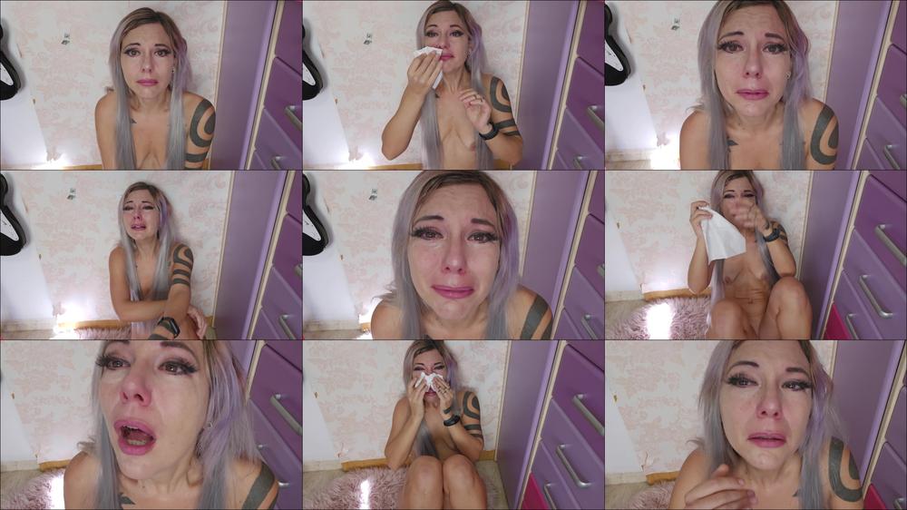 Crying and blowing my nose 4K