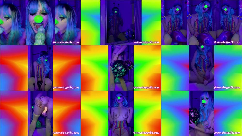 LUNAR LOONER UV SPLOSHING ALIEN CLOWNGIRL ADVENTURE