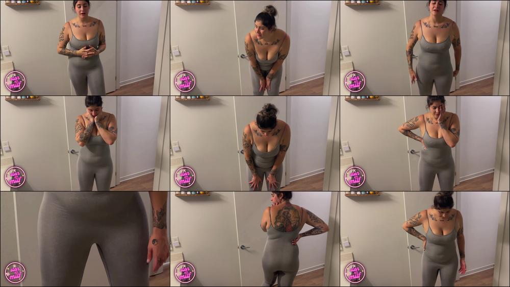 Denying Mommy From Peeing After the Gym