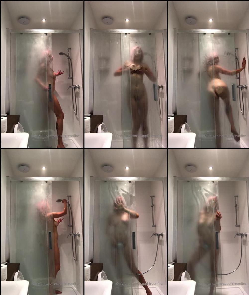 sapphireonfire 01 08 2019 48065712 I always have to get sexy in the shower when Iâm away...