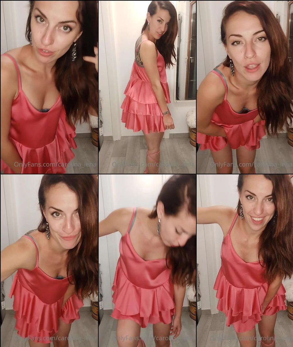 carolina_iena 09 08 2022 2554157095 Showing him my sexy outfit.. heels dress and I'm ready to be the perfect partygirl .. h