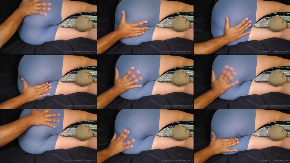 freshwarmbuns 27 10 2020 1151999676 @vegangainsofficial rubbing and spanking my bum