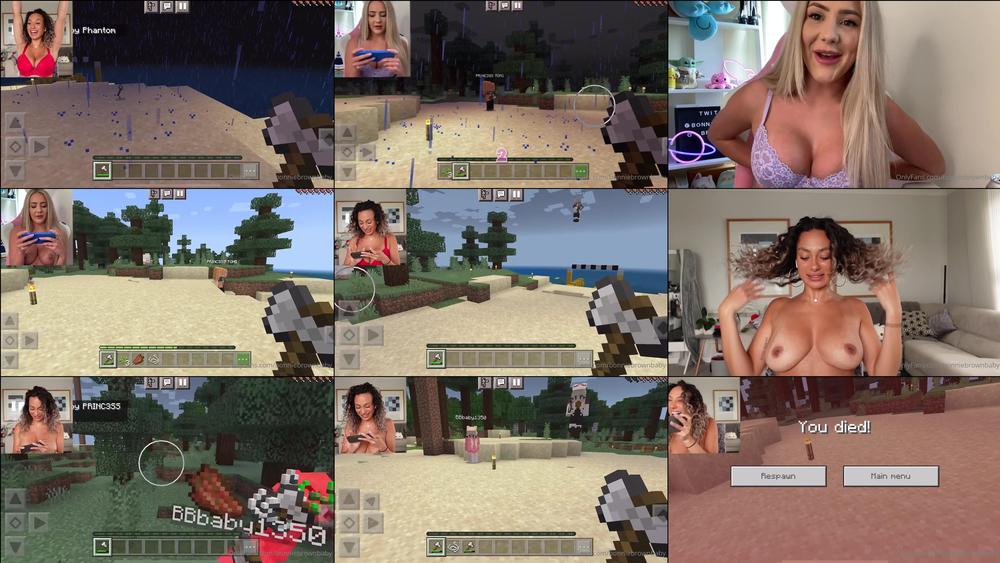 bonniebrownbaby 02 07 2022 2505827325 explicit strip minecraft 1 fail strip i filmed a naughty youtube vid with to