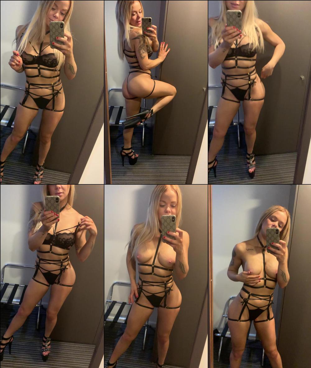 red poledancer 15 11 2019 86865694 who s gonna take all these straps off 