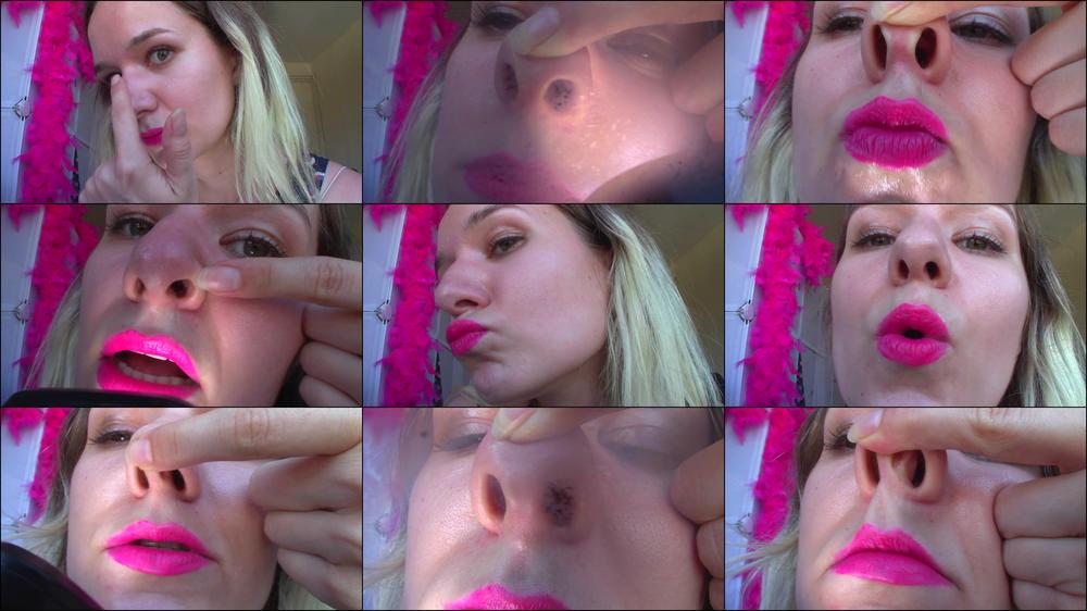 Showing My Nose