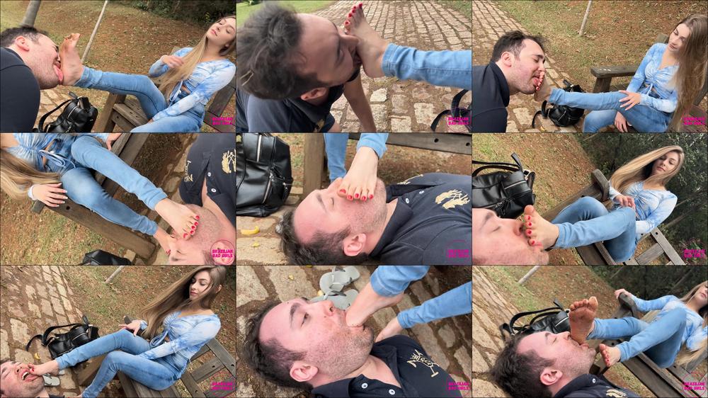 Evil Girls - Dirty Feet Lick And Humiliation By Princess Sophia