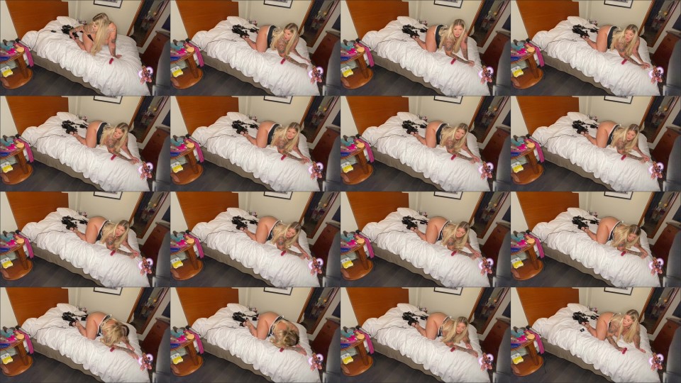 Scarletblackx Maid Hits Jackpot In Hotel Room