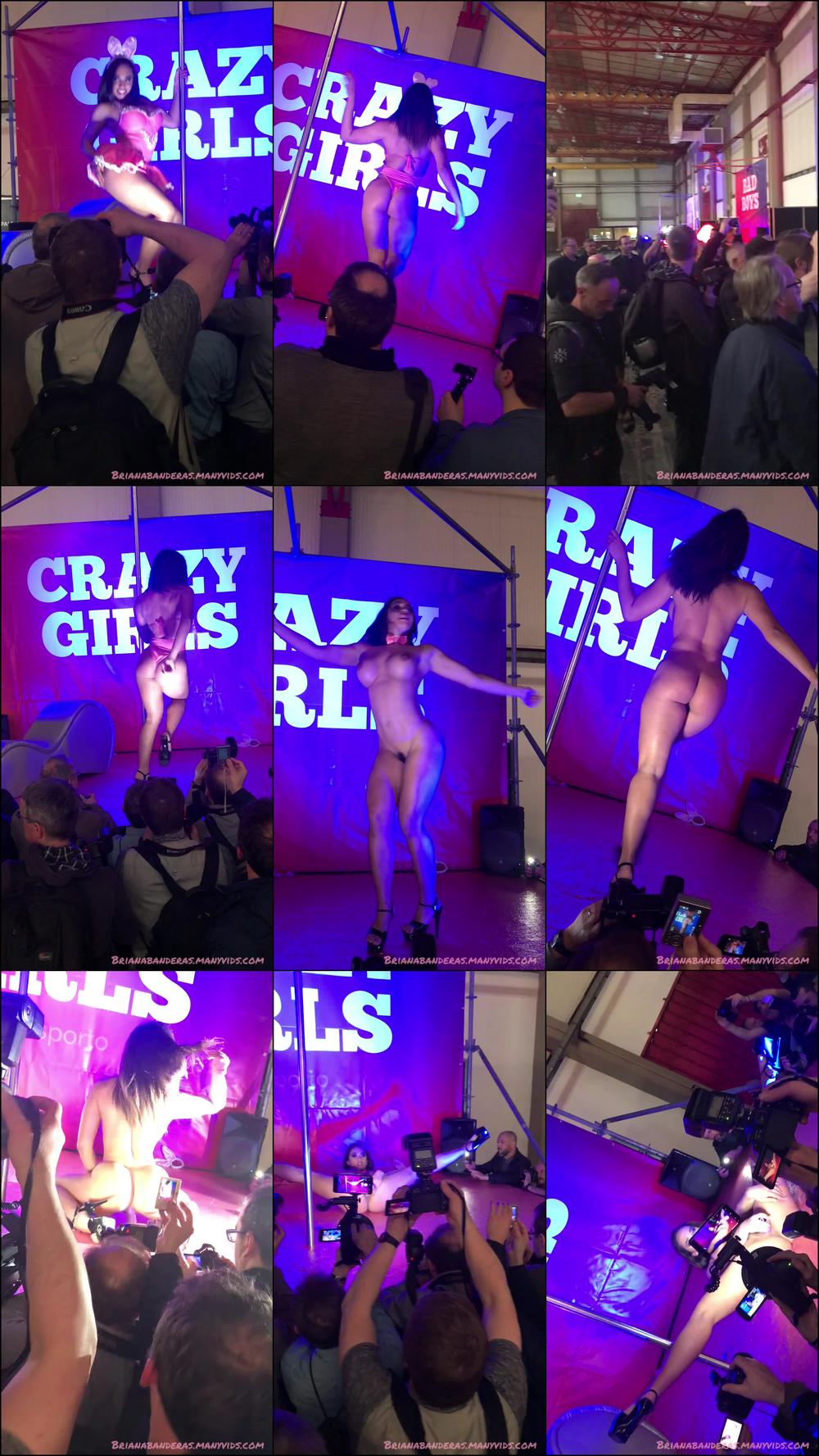 Erotic show bunny strip, masturbation - March 31, 2019