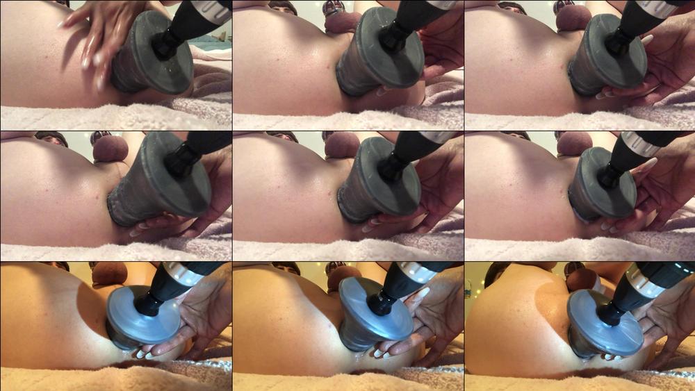 goddesstangent 05 04 2018 8446233 PRIVATE play time w @thenataliemars ... 14â deep 2â thick dildo drill an pig nosehoo