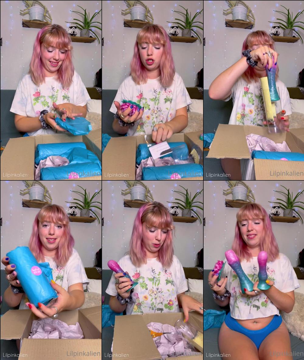 lilpinkalien 171110557 2021 07 18 very excited to show you my unboxing video for the toys that were sent to me by fauxphallus. https