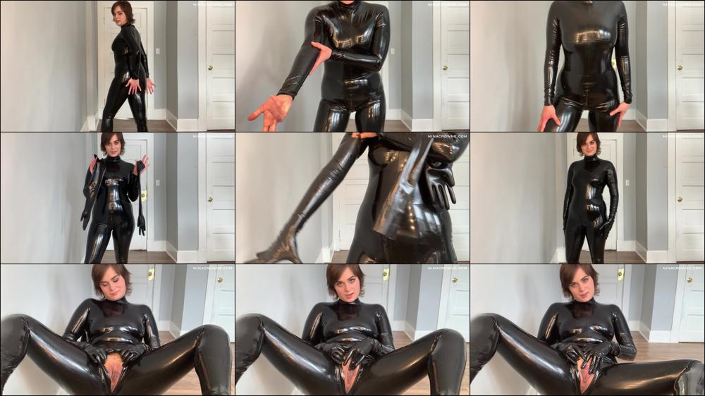 Latex Catsuit Worship
