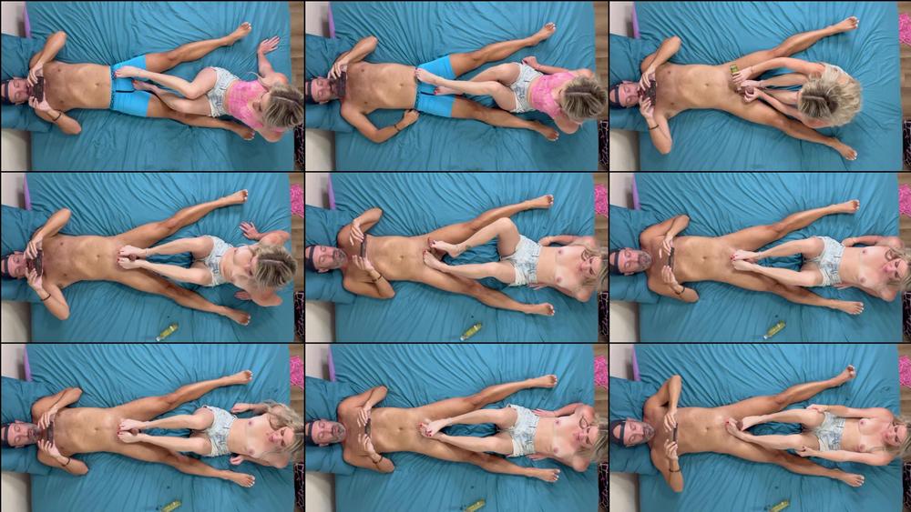 Aerial View Of Superb Footjob From Kody Evans - August 01, 2024