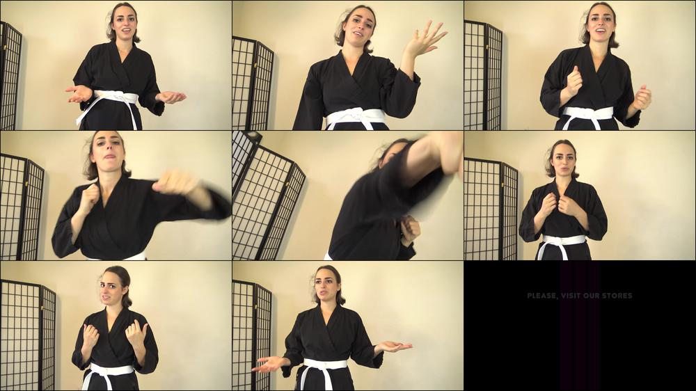 KARLY SALINAS POV KARATE CHOPS - October 13, 2022