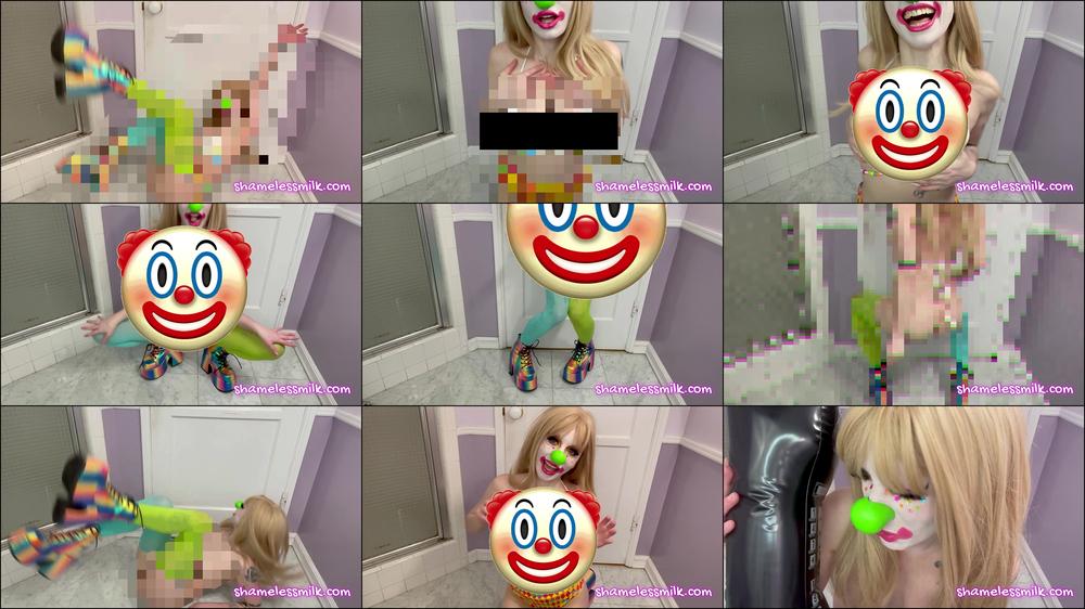 Betafied Silly Clowngirl Giantess Striptease