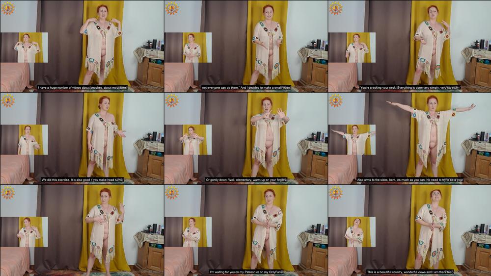 liudmila kurina 01 02 2023 2761472467 simple exercises. gymnastics. 