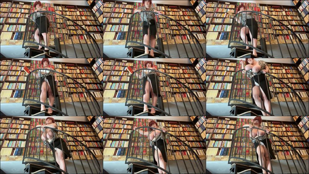 Librarian makes you cum - TEASER