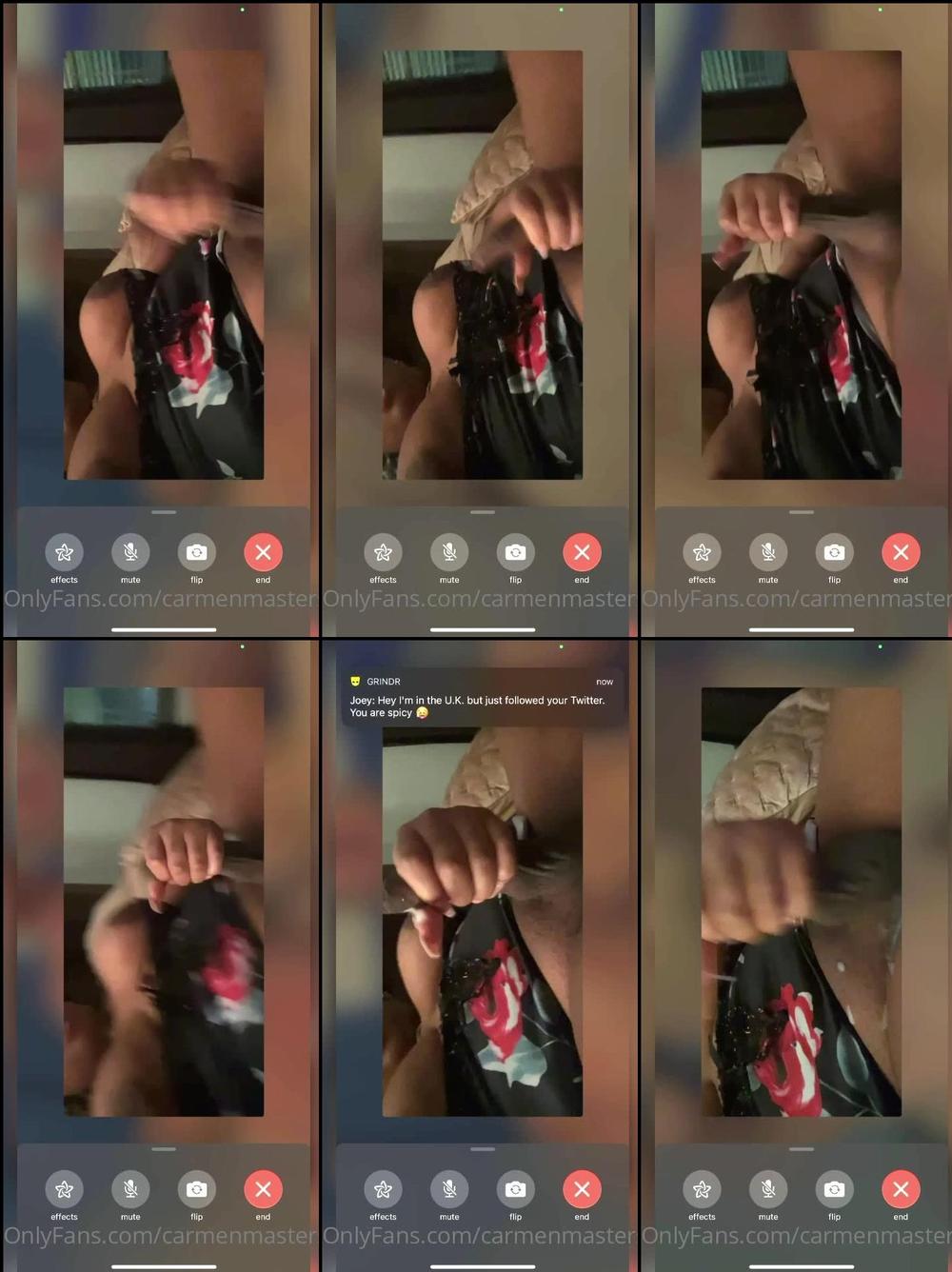 carmenmasters 01 09 2021 2208777222 so i did a facetime show today and this happened i was so backed up i needed that nutt