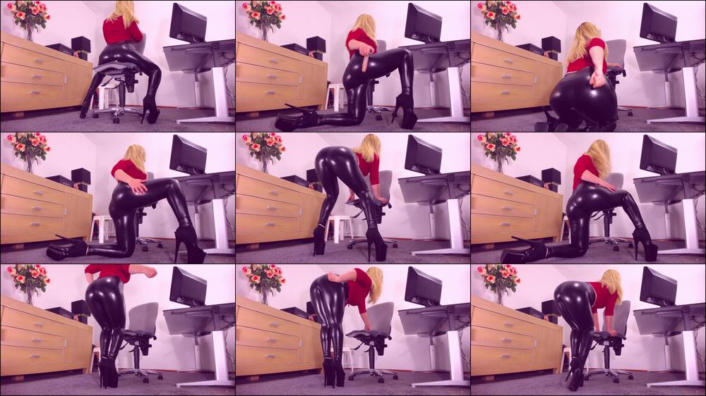 JOI, JOE, cum countdown, latex leggings