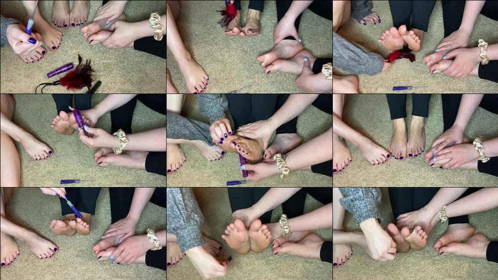 the tootsietrio vip 11 02 2023 2772092262 tickle lovers watch ava krista tickle sophia s feet with a feather a mini vibra
