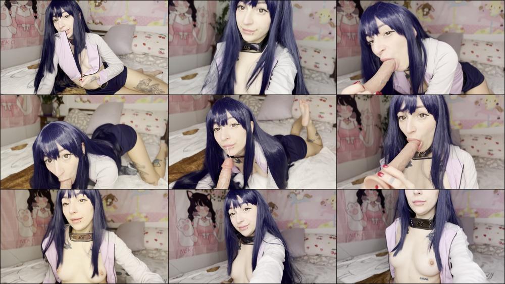 HINATA AHEGAO DROOLING BLOWJOB