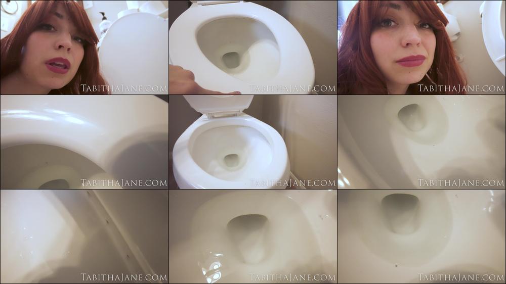 Clean Commode With Your Tongue