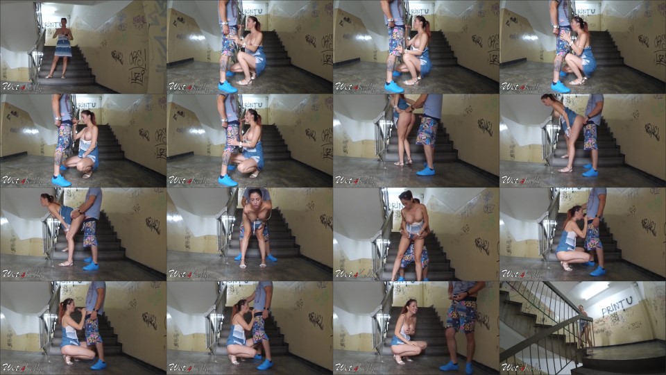Wet Kelly Amateur Sex In Public Building
