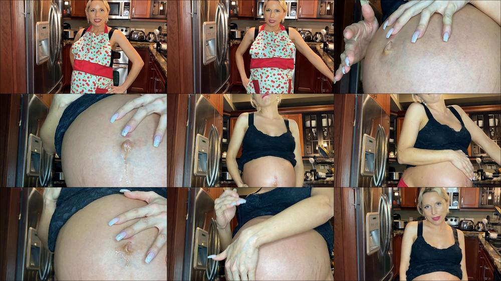 4K - Your BF's Pregnant Mom's Belly Button JOI - May 25, 2023