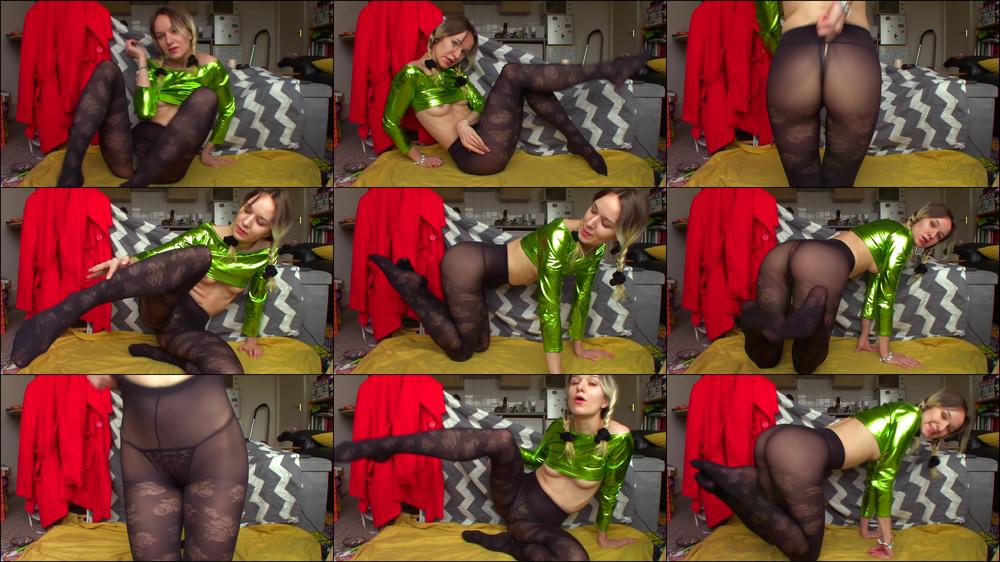 FLOWERED PantyHose Worship