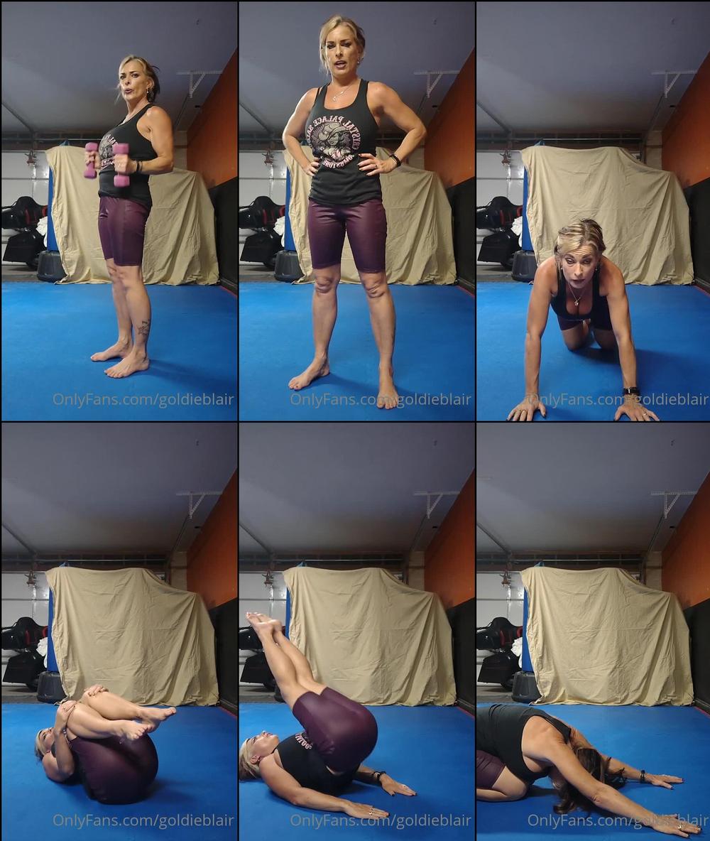 goldieblair 04 11 2021 2265069804 a free workout with me goldieblair enjoy workout with