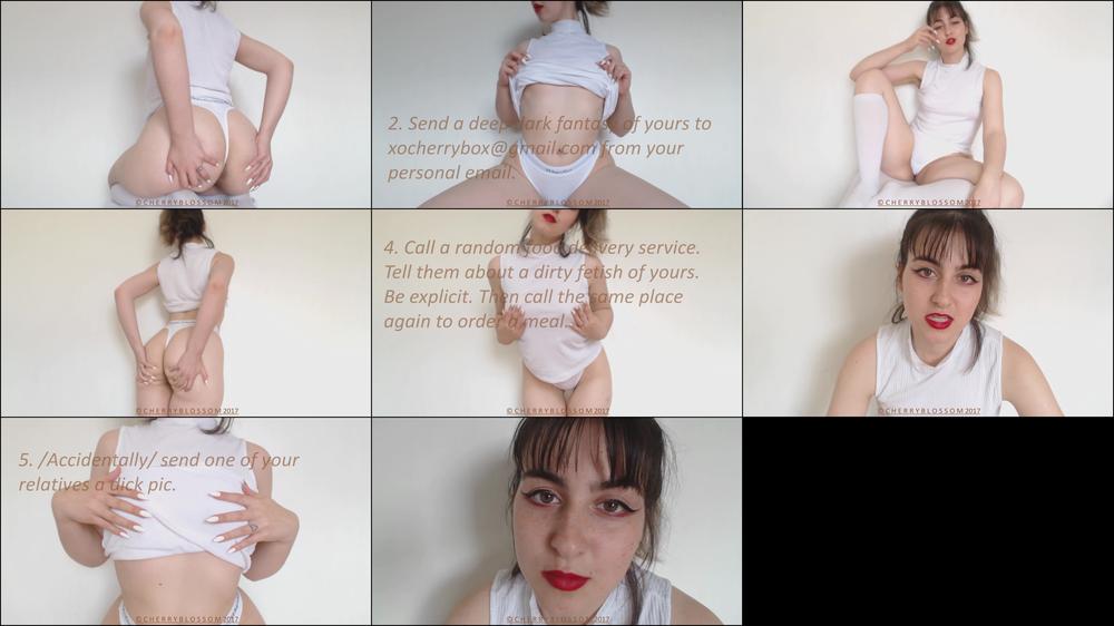 Misstressliliya Five Slave Tasks To Impress Me