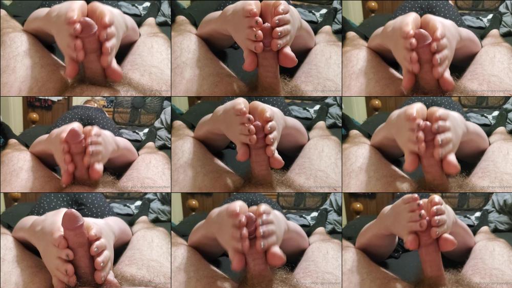 gingerssexyfeet 02 08 2022 2545382482 30 minute footjob marathon 