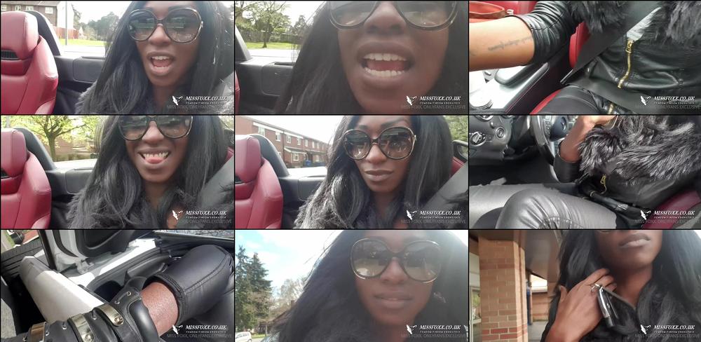 missfoxx 02 04 2021 2071932187 Friday. I went to collect My ATM money from Tony in leather. The silly little civilian eye