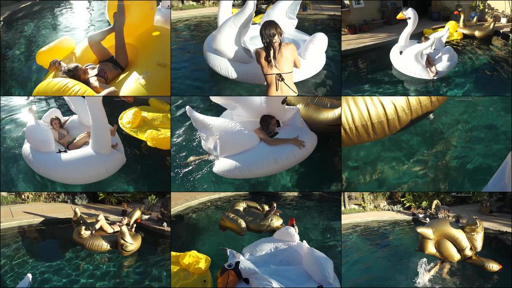 Madison Has a Sinking Feeling @ the Pool